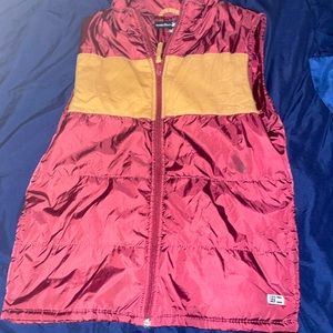 Brown/burgundy color Excellent condition size 10 for boys